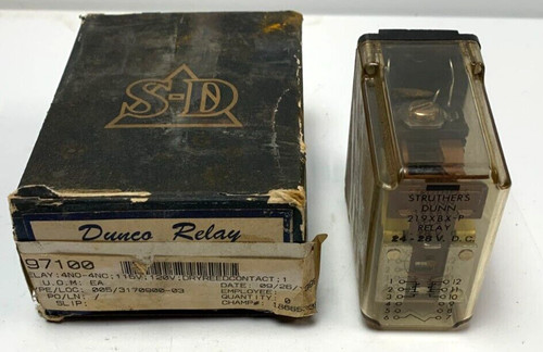 Struthers dunn 219xbxp dpdt - struthers,